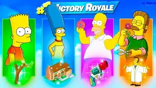 El RETO FINAL de Los Simpsons en Fortnite