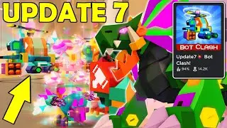 I HATCHED THE NEW MYTHICAL BOT APACHERO in BOT CLASH (Roblox) UPDATE 7 New Boss is HERE!