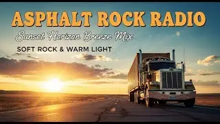 ASPHALT ROCK RADIO &ndash; SUNSET HORIZON BREEZE MIX | SOFT ROCK & WARM LIGHT | #HorizonBreeze