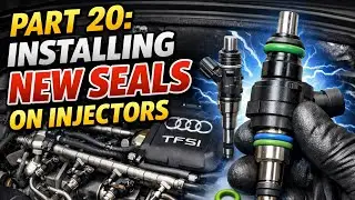 Part 20: Resealing the critical, high-pressure Teflon seal on the injectors!!!DIY STYLE