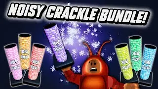 New Noisy Crackle Bundle! (Fireworks playground) Roblox.