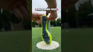 TEAMDVNK carbon fiber insoles VS Fake carbon fiber shoes🚨 #teamdvnk #carbonfiber #football #soccer