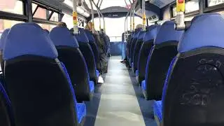 (Upstairs) Morebus 2008 Scania N230UD Omnicity 1120 (HF58 GYZ) on the X6 to Ringwood