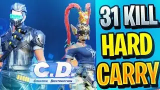 Creative Destruction Gameplay Pro - 31 INSANE CARRY  *Creative Destruction Pc Version Gameplay*