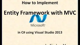 Entity Framework with MVC -  How to Insert a Record