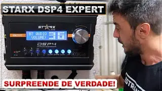 Processador Expert StarX DSP4 com Player e Bluetooth que pega longe igual Wi Fi - Review COMPLETO!