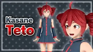 Blender Timelapse &ndash; Modeling Kasane Teto (Anime 3D Model)