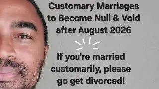 Customary Marriage Law Changes | The Identity Crises of Black South Africans