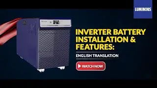 Best Inverter for Home: Installation of iCruze | Luminous