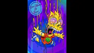 psychedelic visuals and lofi chill hiphop music,awaken your mind,music for smoke