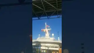 The Francis Scott keys bridge in January after cruise on carnival