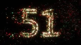 сделано-со-светящимися-частицами I countdown clock 60 to 0 made with glowing particle