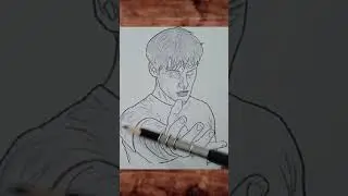 Stranger things sketch Drawing | easy drawing for beginners #shorts #drawing