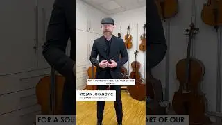 String expert Stojan Jovanovic about DYNAMO&reg; SOLO for violin