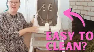 The BEST High Chair for Babies - Cleaning Made Easy For Moms!
