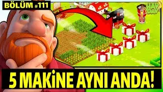 AYNI ANDA 5 MAKİNE AÇTIM! 🌾 Şaşırtan Sonuçlar! | Hay Day