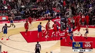 SCOTTIE 20-20-10 GAVE OLD GEEZERS THE WORK! WARRIORS at RAPTORS | Dec 28, 2025