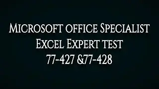 MOS_excel expert(77-427 & 77-428).Protecting workbook for share.