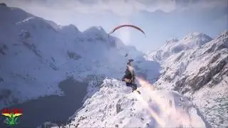 Rocket Wingsuit through Parachute Steep