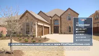 First Texas Homes: планировка Норткреста (2022)