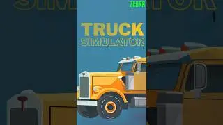 Carrying a LIVE Zebra in Truck Simulator 😳 | Wild Delivery! #shorts #trucksimulator