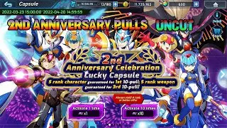 MegaMan X DiVE - 2nd Anniversary Capsules (MARATHON PULLS) UNCUT