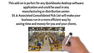 DL& Associates Consolidated Pick List Add-On for QuickBooks
