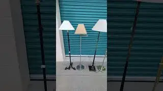 Vintage floor lamps $50 each