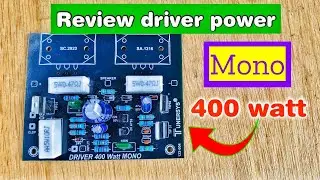 Review driver power amplifier mono 400 watt merek tunersys