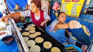 Most TRADITIONAL Mexican Street BREAKFAST - Street Food MEXICO
