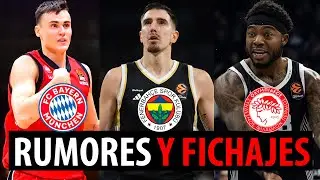 FICHAJES TOP en FAVORITOS a GANAR la EUROLIGA ¡MERCADO INVERNAL! ¡DE COLO a TURQUÍA! ¡Y CHRIS SILVA!