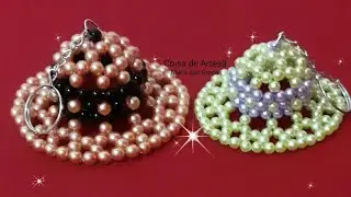 Chapéu de pérolas para chaveiro: Aula 26 - Coisa de Artesã.
