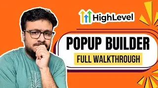 GoHighLevel Popup Tutorial 2025 (FULL WALKTHROUGH)