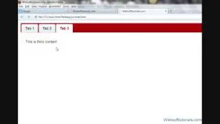 jquery tutorials for beginners - 53 - jquery tabs