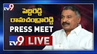 YCP Peddireddy Ramachandra Reddy Press Meet LIVE - TV9