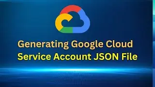 Простой способ создания JSON-файла для учетной записи сервиса | Платформа Google Cloud