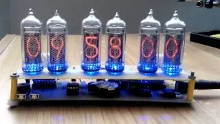Sunny Clock Часы на ИН-14