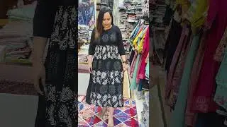 One-piece imported dress featuring smoki peterpan design, DM for online orders 7016139894