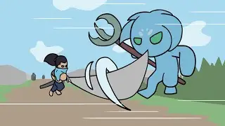 Yasuo gets Stormsurged | League Animation
