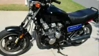 1985 Honda CB700sc ighthawk 002.AVI, Garage rescue.