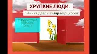 ХРУПКИЕ ЛЮДИ.ТАЙНАЯ ДВЕРЬ В МИР НАРЦИССОВ.| Нарциссическая уязвимость.Часть 4