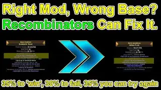 POE 3.18 - Recombinators In Action - How To Transfer Special Mods To New Bases - Path Of Exile