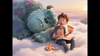 mahmut ve dondurma veren s&uuml;p&uuml;rge: kaosun puzzle hali - Connect Puzzle Image