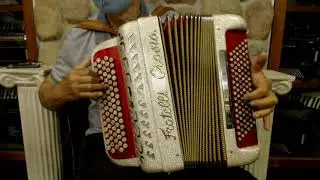 3882 - Gold Sparkle Fratelli Crosio Chromatic Button Accordion C System MMM 77 96 $3999
