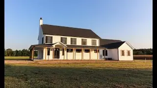 Seely Homes Modern Farmhouse with Wrap-around Porch in Sussex County Delaware