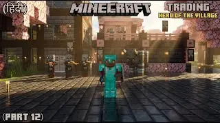 Minecraft Survival Part 12 😈 | RAID Complete + OP Trading | Ravager Down!