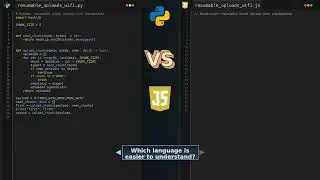 Python vs JS Resumable Uploads: WiFi Rage Quit Proof #viralcoding