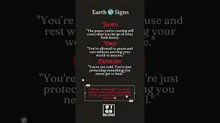 What Zodiac Earth Sign need to know to reach their full potential?  #earthsigns #zodiac2025