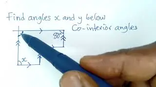 Geometry of Parallel Lines || Can You Find Angles x and y?