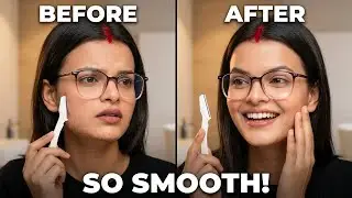 How to remove Facial hair at home? Baal hatane ka sabse asaan tarika | Face razor